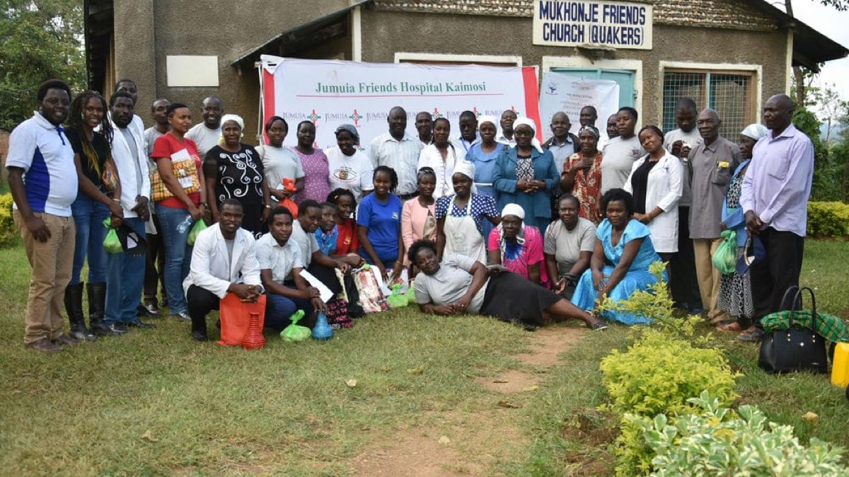Training on Diabetes and Hypertension — Mukhonje Friends Church